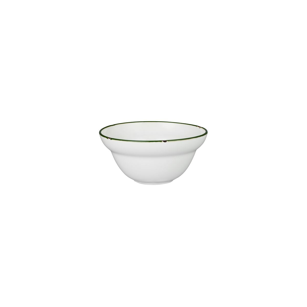 Round Bowl - 150mm, Tintin White & Green from Luzerne. made out of Ceramic and sold in boxes of 12. Hospitality quality at wholesale price with The Flying Fork!