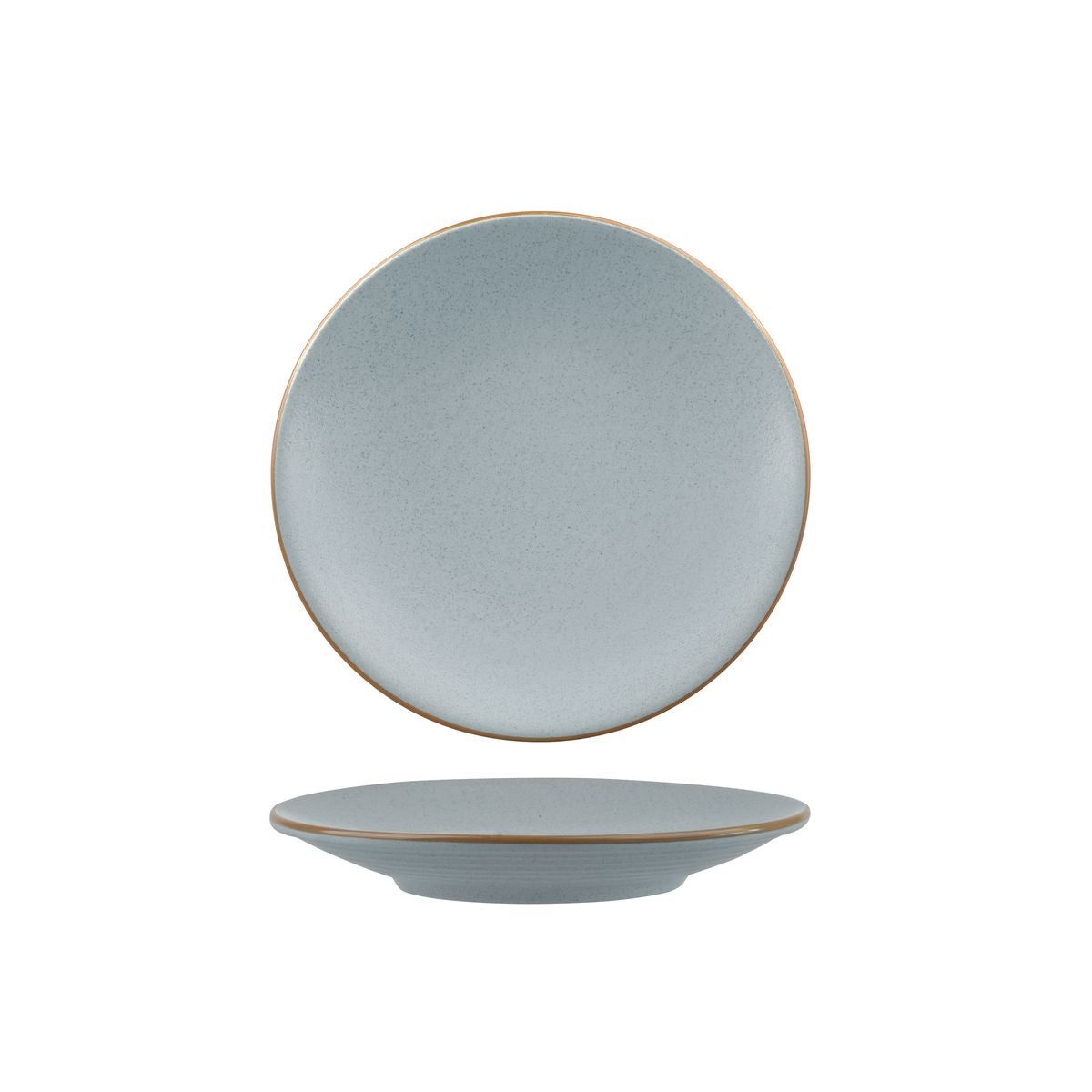 Tapas Plate - 180mm, Zuma Bluestone from Zuma. Matt Finish, made out of Ceramic and sold in boxes of 6. Hospitality quality at wholesale price with The Flying Fork!