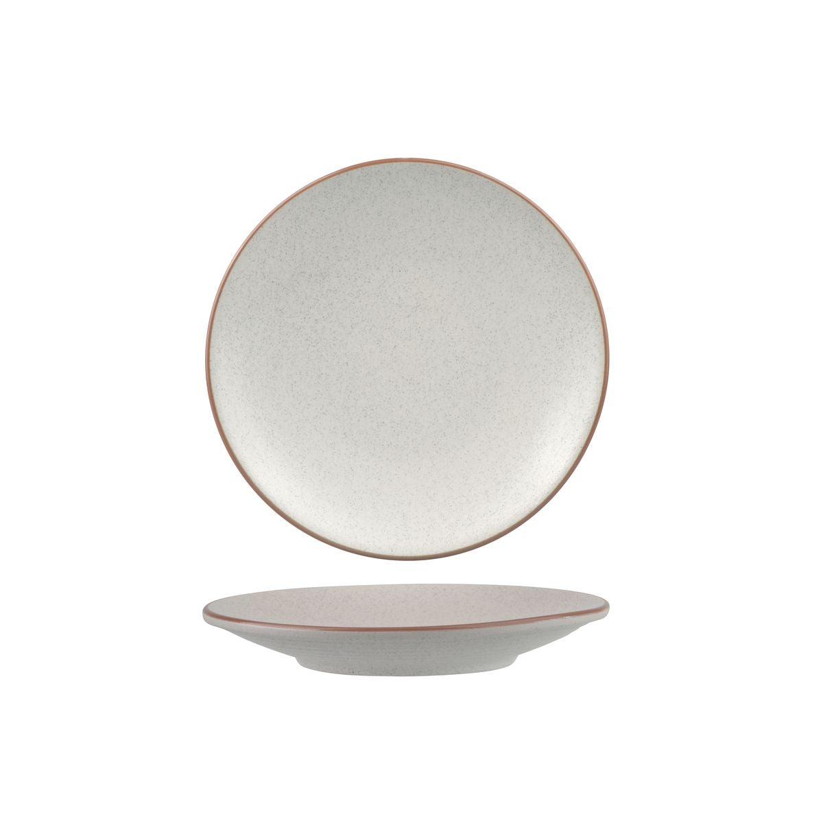 Tapas Plate - 180mm, Zuma Mineral from Zuma. Matt Finish, made out of Ceramic and sold in boxes of 6. Hospitality quality at wholesale price with The Flying Fork!