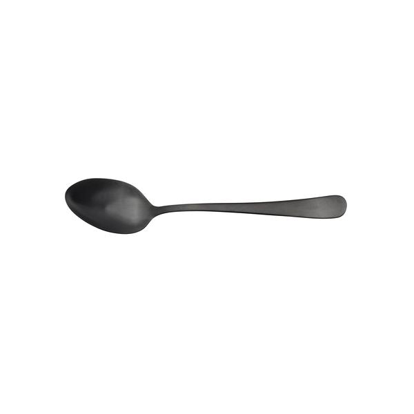 Dessert Spoon - AUSTIN BLACK from Amefa. made out of Stainless Steel and sold in boxes of 12. Hospitality quality at wholesale price with The Flying Fork!