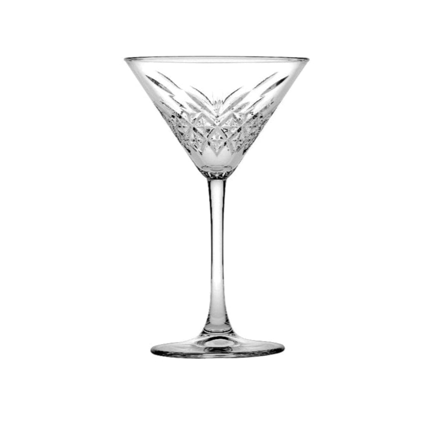 Timeless Martini - 230ml from Pasabahce. Sold in boxes of 12. Hospitality quality at wholesale price with The Flying Fork!