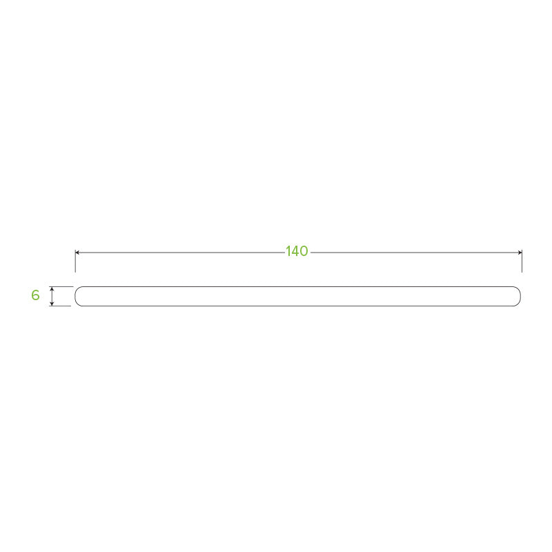 14cm stirrer - FSC 100% - wood - Carton of 10,000 units