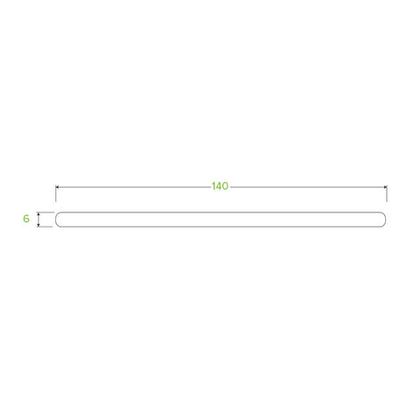 14cm stirrer - FSC 100% - wood - Carton of 10,000 units