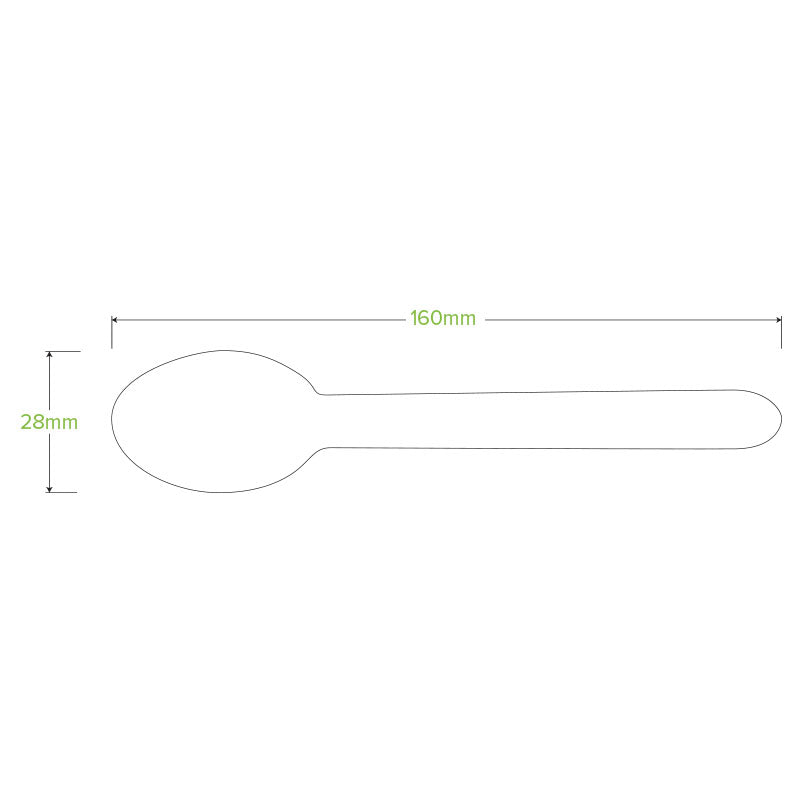 16cm spoon - FSC 100% - wood - Carton of 1000 units