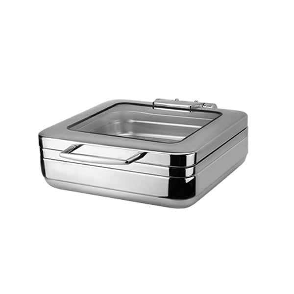Induction Chafer - S-S, Rect., 2-3 Size, Prince from Athena. made out of Stainless Steel and sold in boxes of 1. Hospitality quality at wholesale price with The Flying Fork!