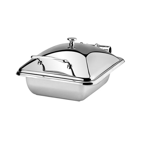 Induction Chafer - S-S, Rect., 2-3 Size, Princess from Athena. made out of Stainless Steel and sold in boxes of 1. Hospitality quality at wholesale price with The Flying Fork!
