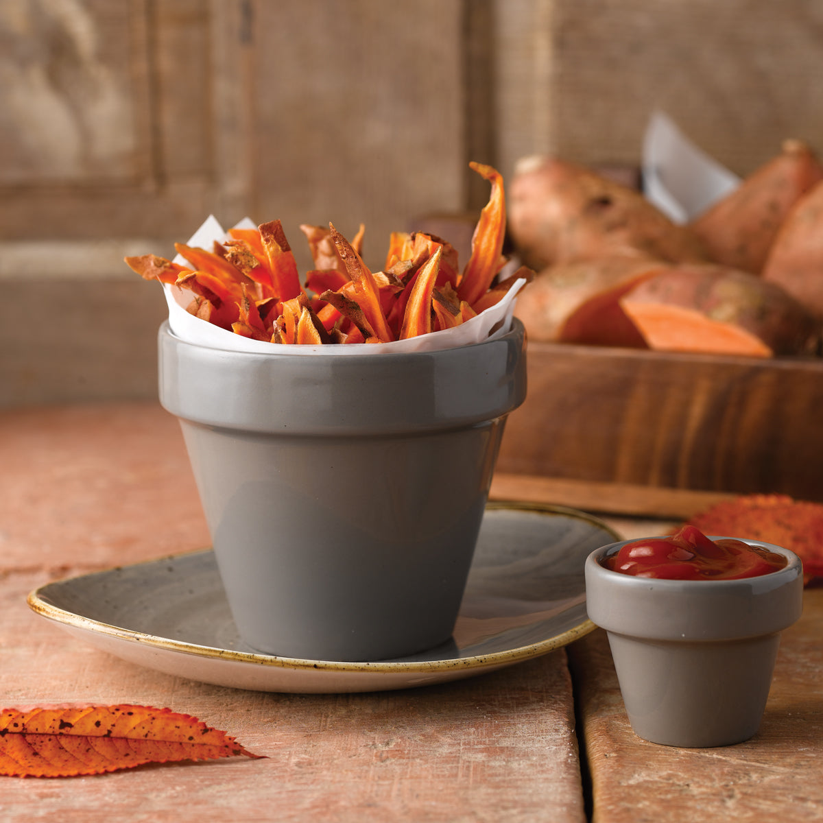 Plant Pot - 480ml, Pebble, Bit On The Side: Pack of 6