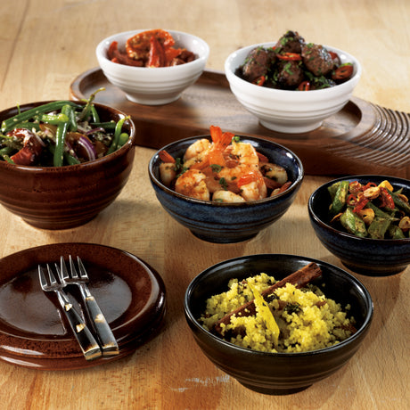 Ripple Bowl - 560ml, Cinnamon, Bit on the Side: Pack of 6
