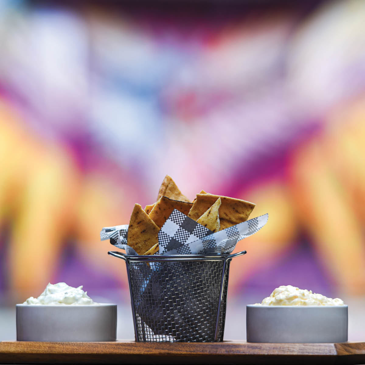 Brooklyn Round Service Basket - Stainless Steel, 80x90mm