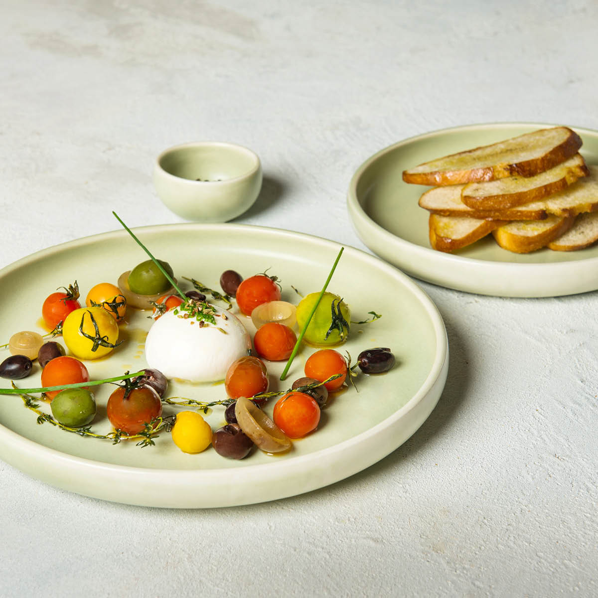 Round Plate - 190 mm, Lush: Pack of 6