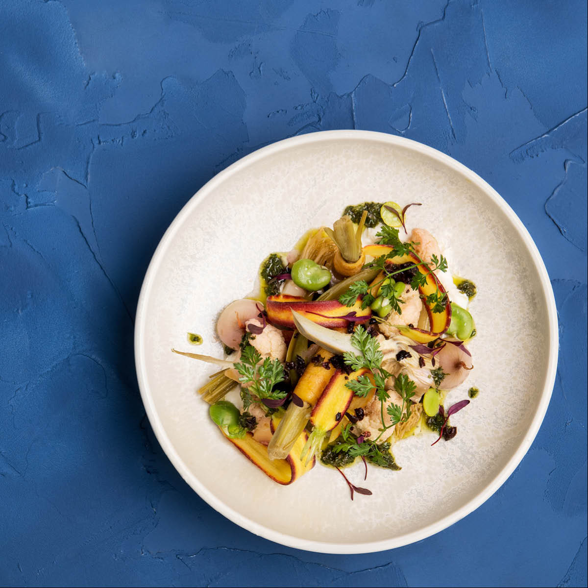 Stackable Round Plate - 210mm, Willow: Pack of 6