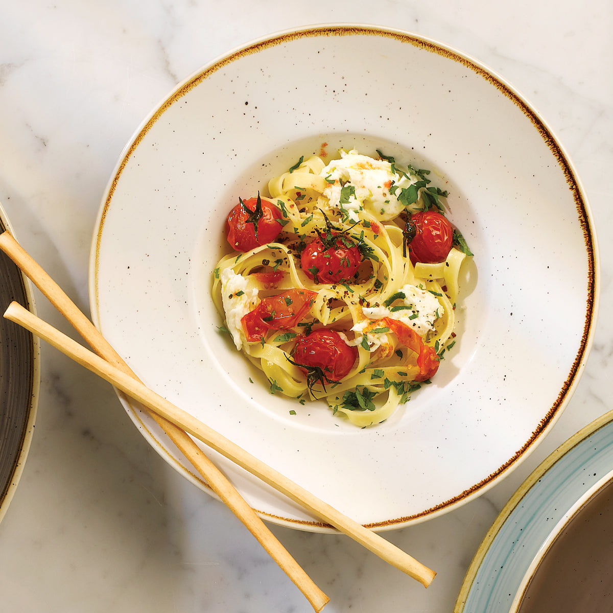 Soup-Pasta Bowl - 280mm, Barley White, Stonecast: Pack of 12