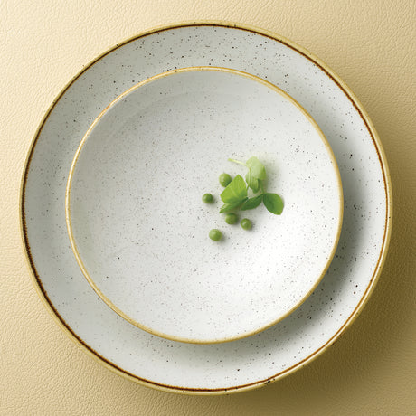 Round Plate - 324mm, Barley White, Stonecast: Pack of 6