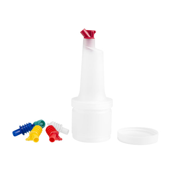 Juice Container - Round, 0.5Lt from Cater-Rax. Sold in boxes of 1. Hospitality quality at wholesale price with The Flying Fork!