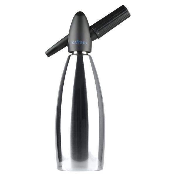 Soda Syphon - Stainless Steel from Kayser. Sold in boxes of 1. Hospitality quality at wholesale price with The Flying Fork!