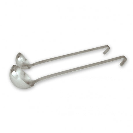 Ladle - 18-8, x hd, 100 x 380mm-250ml from Chalet. Sold in boxes of 1. Hospitality quality at wholesale price with The Flying Fork!