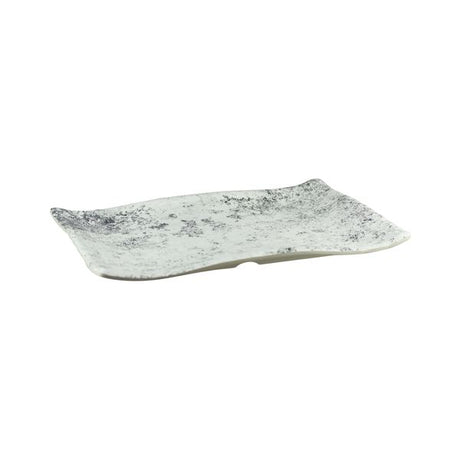 Large Rectangular Pebble Platter, 280x190mm from Cheforward. Sold in boxes of 6. Hospitality quality at wholesale price with The Flying Fork!