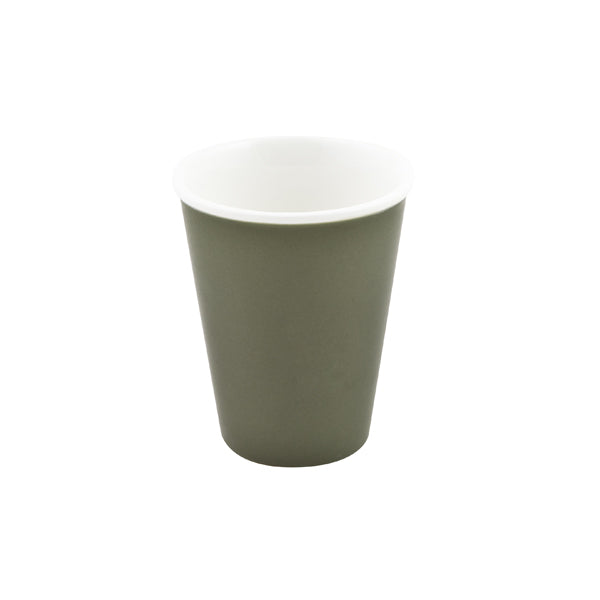 Latte Cup - Sage, 200ml from Bevande. made out of Porcelain and sold in boxes of 6. Hospitality quality at wholesale price with The Flying Fork!