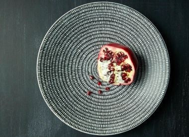 Round Plate - Coupe, 235mm, Storm: Pack of 4