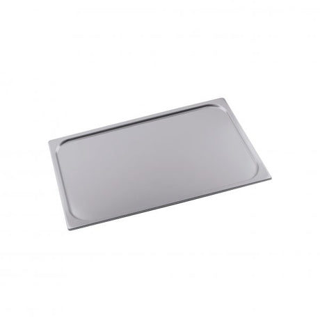 Flat & Stackable Maxipan Lid - Size 1-1 from Inox Macel. made out of Stainless Steel and sold in boxes of 1. Hospitality quality at wholesale price with The Flying Fork!