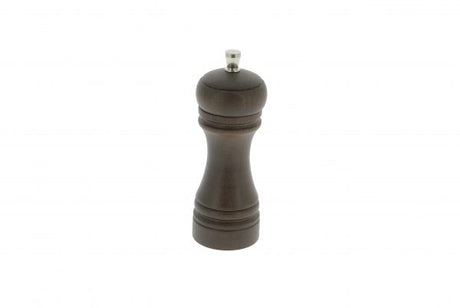 Pepper Mill - 140mm, Java, Dark from Marlux. made out of Wood and sold in boxes of 1. Hospitality quality at wholesale price with The Flying Fork!