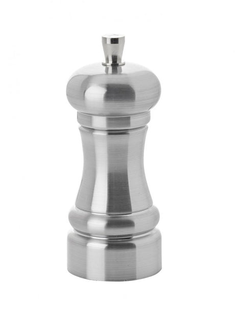 Pepper Mill - 110mm, Snoa, Stainless Steel from Marlux. made out of Stainless Steel and sold in boxes of 1. Hospitality quality at wholesale price with The Flying Fork!