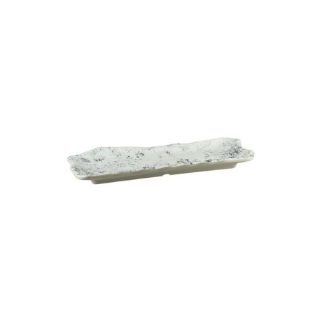 Medium Oblong Pebble Platter, 270x110mm from Cheforward. Sold in boxes of 12. Hospitality quality at wholesale price with The Flying Fork!