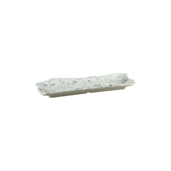 Medium Oblong Pebble Platter, 270x110mm from Cheforward. Sold in boxes of 12. Hospitality quality at wholesale price with The Flying Fork!