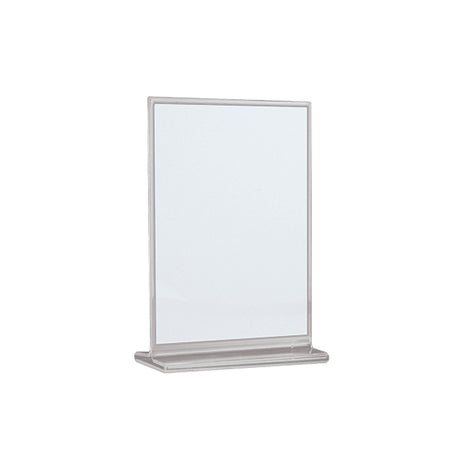 Menu Stand Frame - Acrylic, 190 x 125mm from TheFlyingFork. Sold in boxes of 1. Hospitality quality at wholesale price with The Flying Fork!