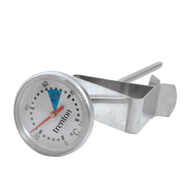Milk Frothing Thermometer - 28mm Dial from Trenton. Sold in boxes of 1. Hospitality quality at wholesale price with The Flying Fork!