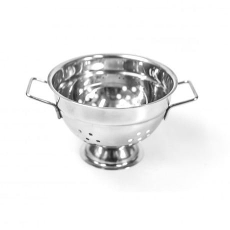 Colander - 90x65mm, Miniatures from Chef Inox. made out of 18/10 Stainless steel and sold in boxes of 4. Hospitality quality at wholesale price with The Flying Fork!