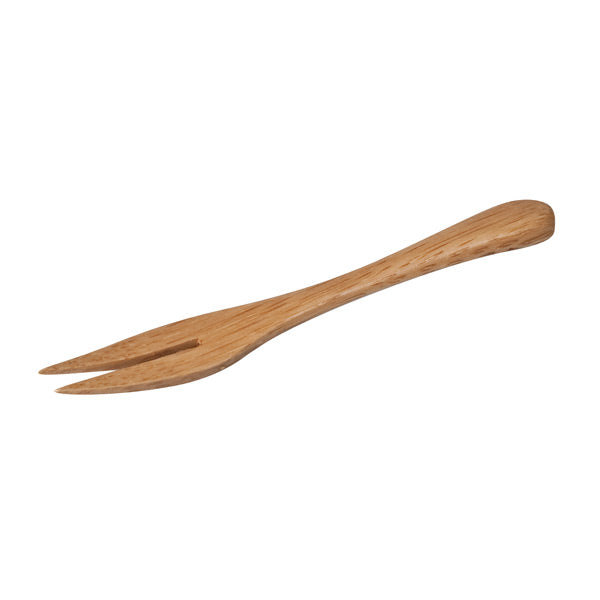 Mini Fork - Bamboo, 90mm from Trenton. Sold in boxes of 1. Hospitality quality at wholesale price with The Flying Fork!