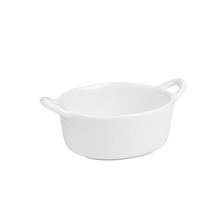 Mini Oval Dish - 75 x 70 x 35mm from Basics. made out of Porcelain and sold in boxes of 24. Hospitality quality at wholesale price with The Flying Fork!