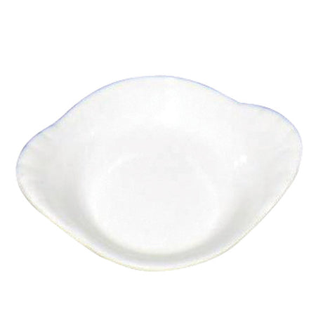 Mini Round Gratin Dish - 90mm from Ryner Tableware. made out of Porcelain and sold in boxes of 12. Hospitality quality at wholesale price with The Flying Fork!