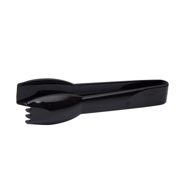 Mini Salad Tong, Black - Pc, 150mm from TheFlyingFork. made out of Polycarbonate and sold in boxes of 1. Hospitality quality at wholesale price with The Flying Fork!