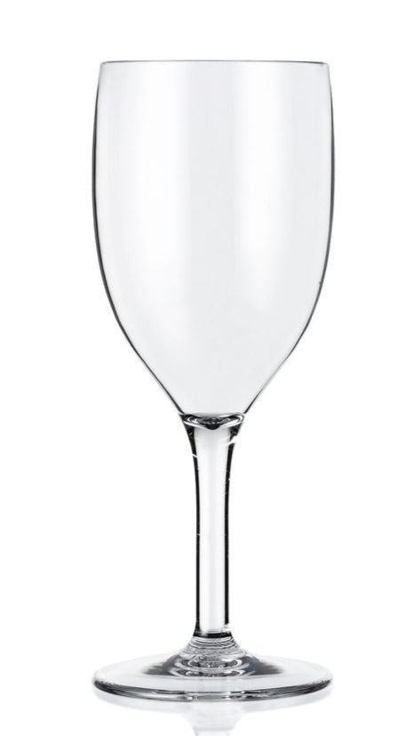 Club Tritan Wine - 270ml from Palm Products. made out of Tritan - BPA Free and sold in boxes of 4. Hospitality quality at wholesale price with The Flying Fork!