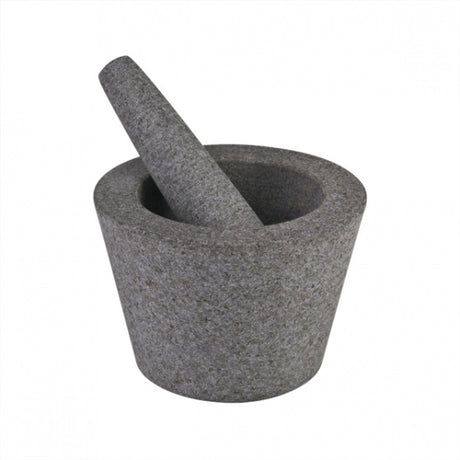 Mortar & Pestle - Granite, 130mm from Moda. Sold in boxes of 1. Hospitality quality at wholesale price with The Flying Fork!