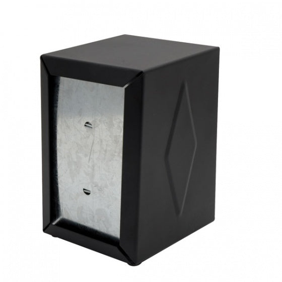 Napkin Dispenser - Black, 130 x 95 x 115mm from Trenton. made out of Stainless Steel and sold in boxes of 1. Hospitality quality at wholesale price with The Flying Fork!