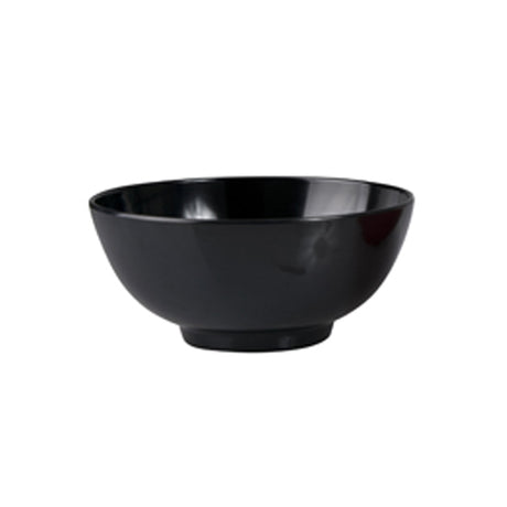 Noodle Bowl - Black, 110mm from Ryner Melamine. Sold in boxes of 12. Hospitality quality at wholesale price with The Flying Fork!