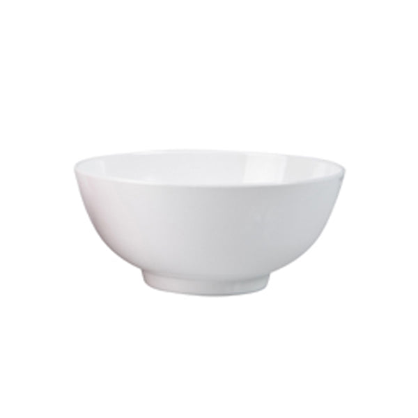 Noodle Bowl - White, 110mm from Ryner Melamine. Sold in boxes of 12. Hospitality quality at wholesale price with The Flying Fork!