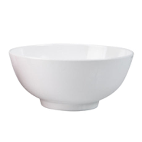 Noodle Bowl - White, 200mm from Ryner Melamine. Sold in boxes of 12. Hospitality quality at wholesale price with The Flying Fork!