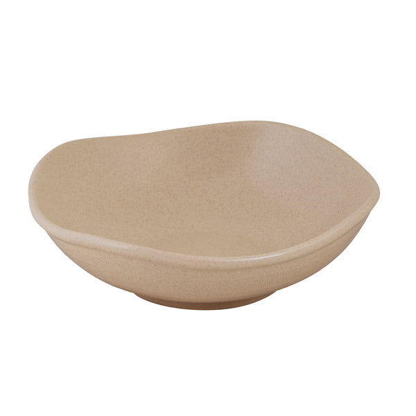 Organic Shape Bowl - 170mm, Zuma Sand from Zuma. made out of Ceramic and sold in boxes of 3. Hospitality quality at wholesale price with The Flying Fork!
