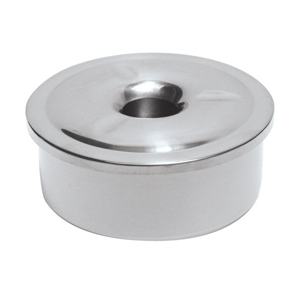 Outdoor Ashtray - S-S, 110mm from Pujadas. Sold in boxes of 1. Hospitality quality at wholesale price with The Flying Fork!