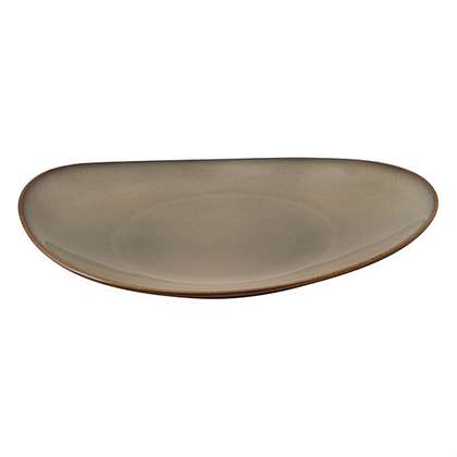 Oval Plate - 290 x 245mm from Luzerne. made out of Ceramic and sold in boxes of 12. Hospitality quality at wholesale price with The Flying Fork!