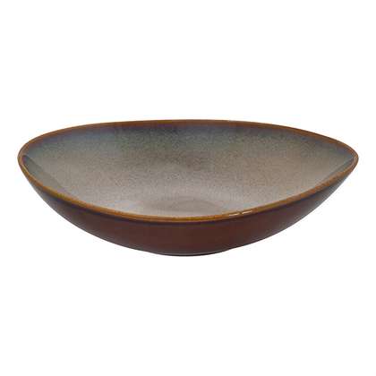Oval Share Bowl - 280 x 215mm from Luzerne. made out of Ceramic and sold in boxes of 12. Hospitality quality at wholesale price with The Flying Fork!