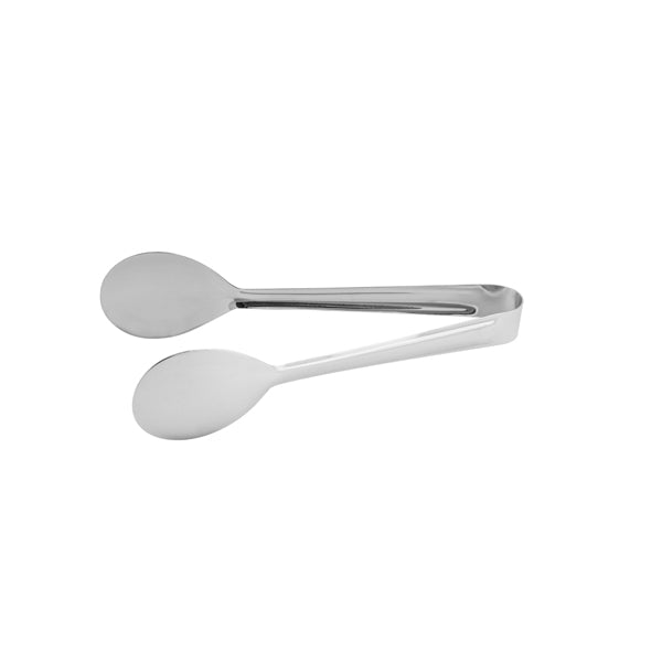 Oval Solid Tong - 18-8 195mm from TheFlyingFork. Sold in boxes of 1. Hospitality quality at wholesale price with The Flying Fork!
