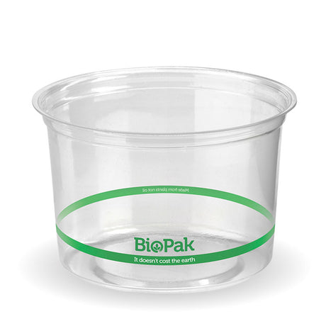 Biobowl - 500ml, 121mm (Box of 500) from BioPak. Compostable, made out of Bioplastic and sold in boxes of 1. Hospitality quality at wholesale price with The Flying Fork!