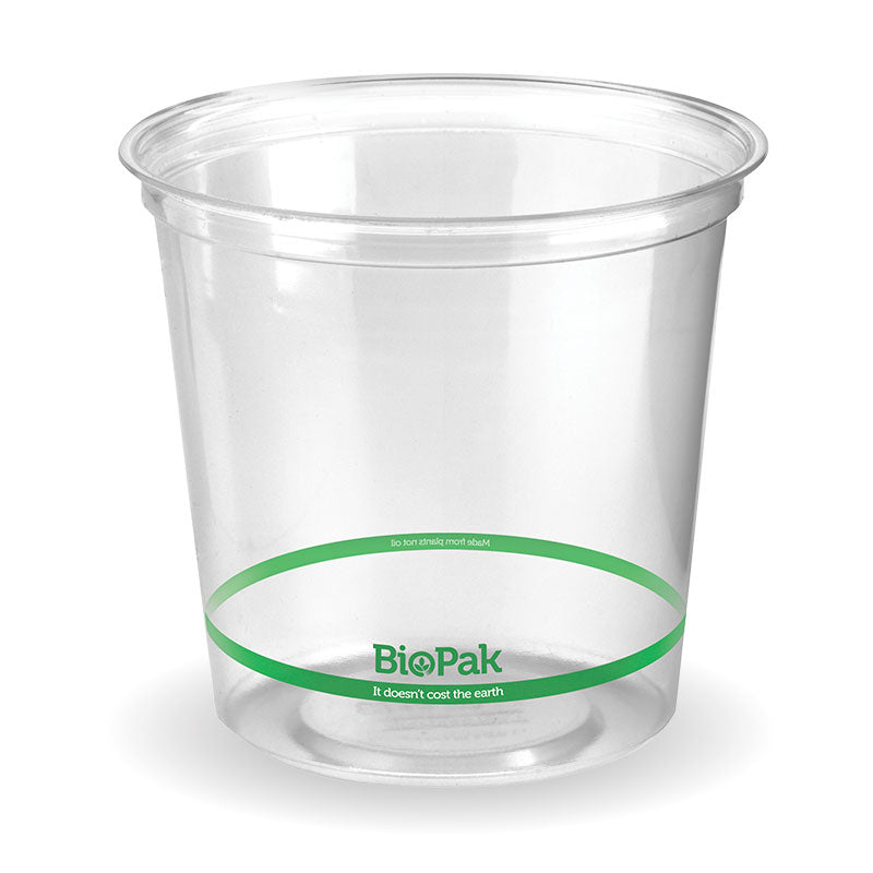 Biobowl - 700ml, 121mm (Box of 500) from BioPak. Compostable, made out of Bioplastic and sold in boxes of 1. Hospitality quality at wholesale price with The Flying Fork!