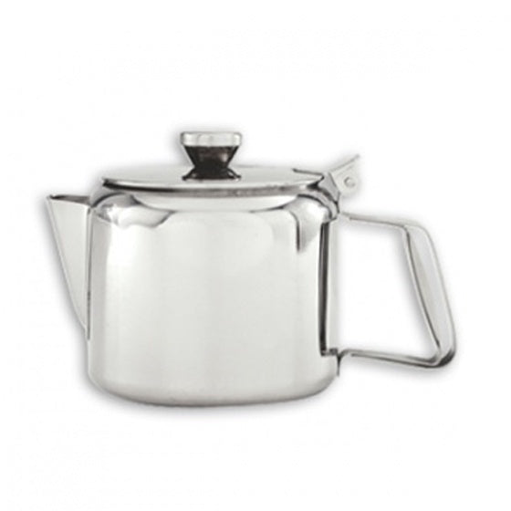 Pacific Teapot - 18-8, 600ml from TheFlyingFork. made out of Stainless Steel and sold in boxes of 1. Hospitality quality at wholesale price with The Flying Fork!