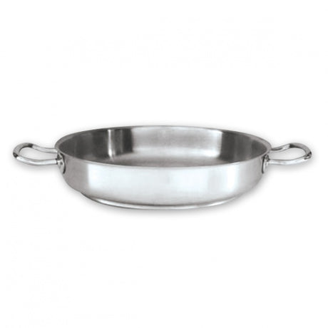 Paella Pan - 18-10, No Cover, 400 x 80mm-10.0Lt from Pujadas. Sold in boxes of 1. Hospitality quality at wholesale price with The Flying Fork!